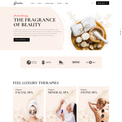 Homepage Spa